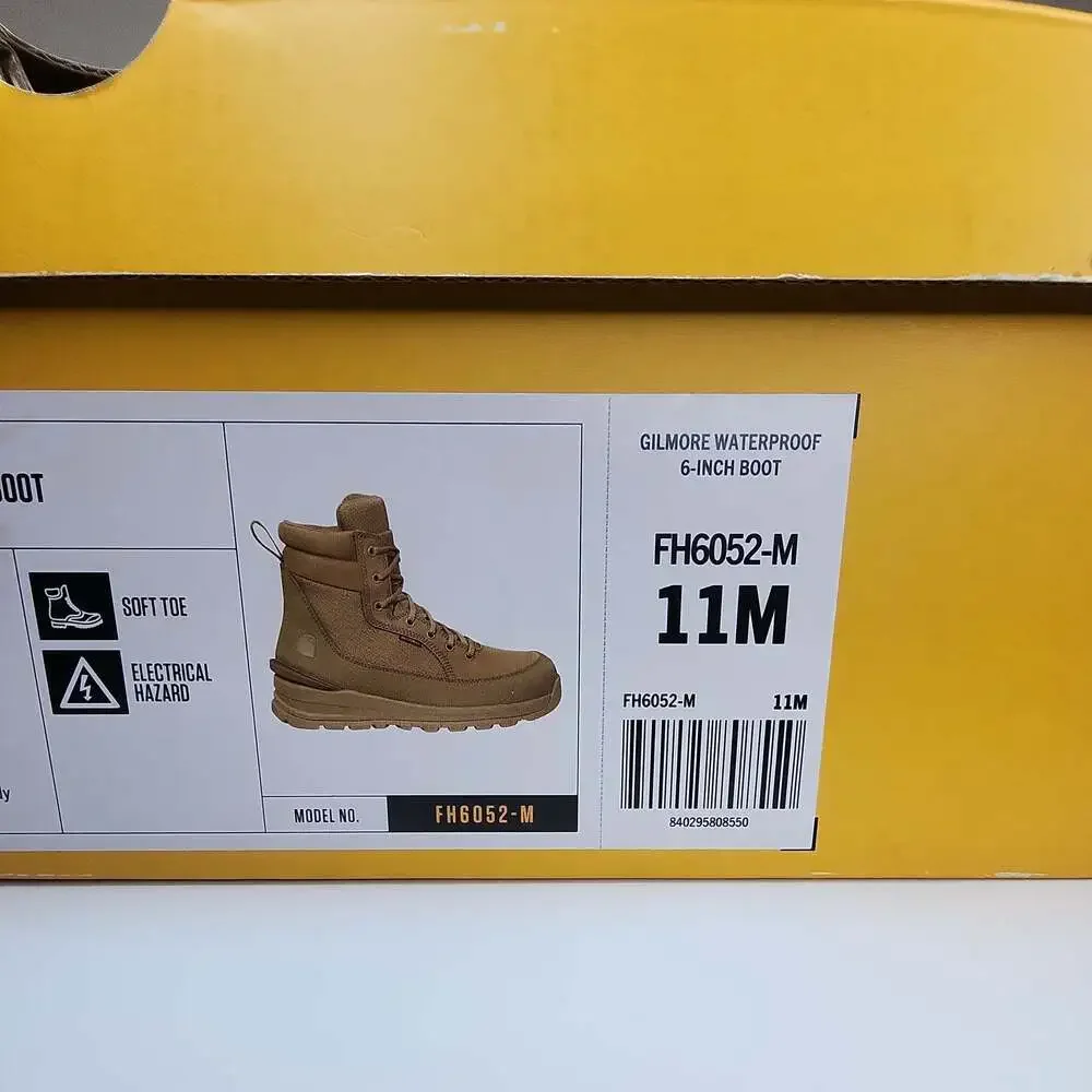 Carhartt Gilmore Waterproof Boots, Men Size 11